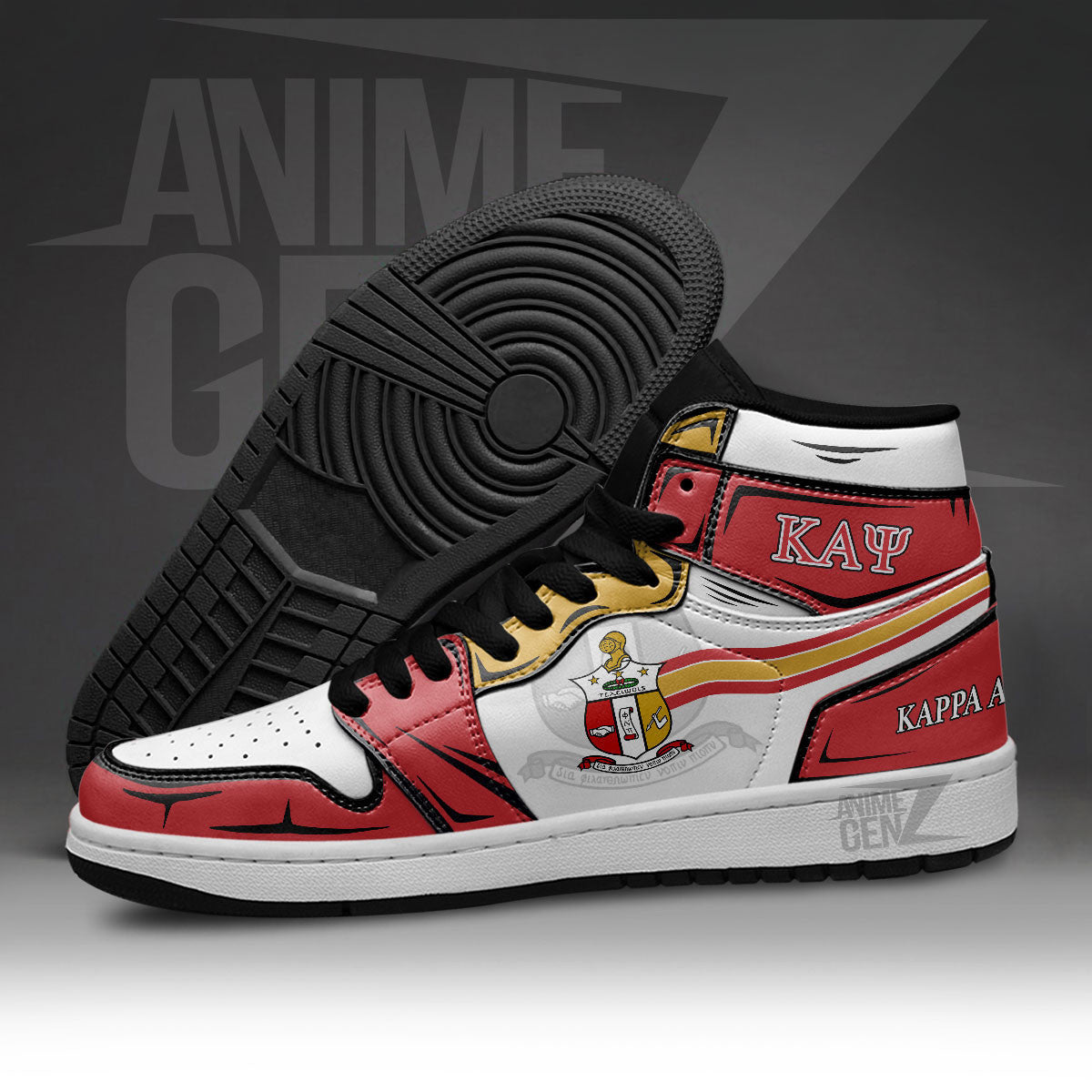 Kappa Alpha Psi JD Sneakers Fraternities Custom Shoes