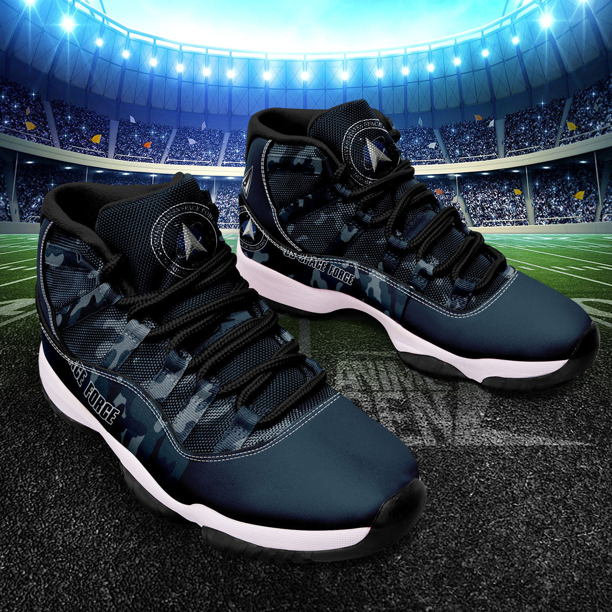 US Air Force Air Jordan 11 US Armed Force Custom Shoes Th221220-02