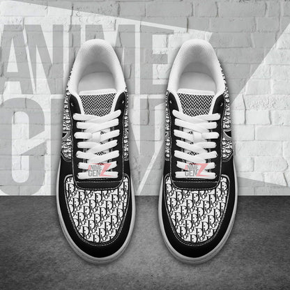 Dior Air Force Sneakers Custom Fashion Brand Shoes