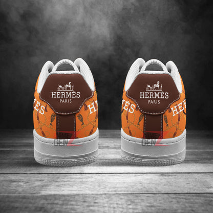 Hermes Air Force Sneakers Custom Fashion Brand Shoes