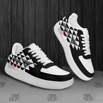 Prada Air Force Sneakers Custom Fashion Brand Shoes